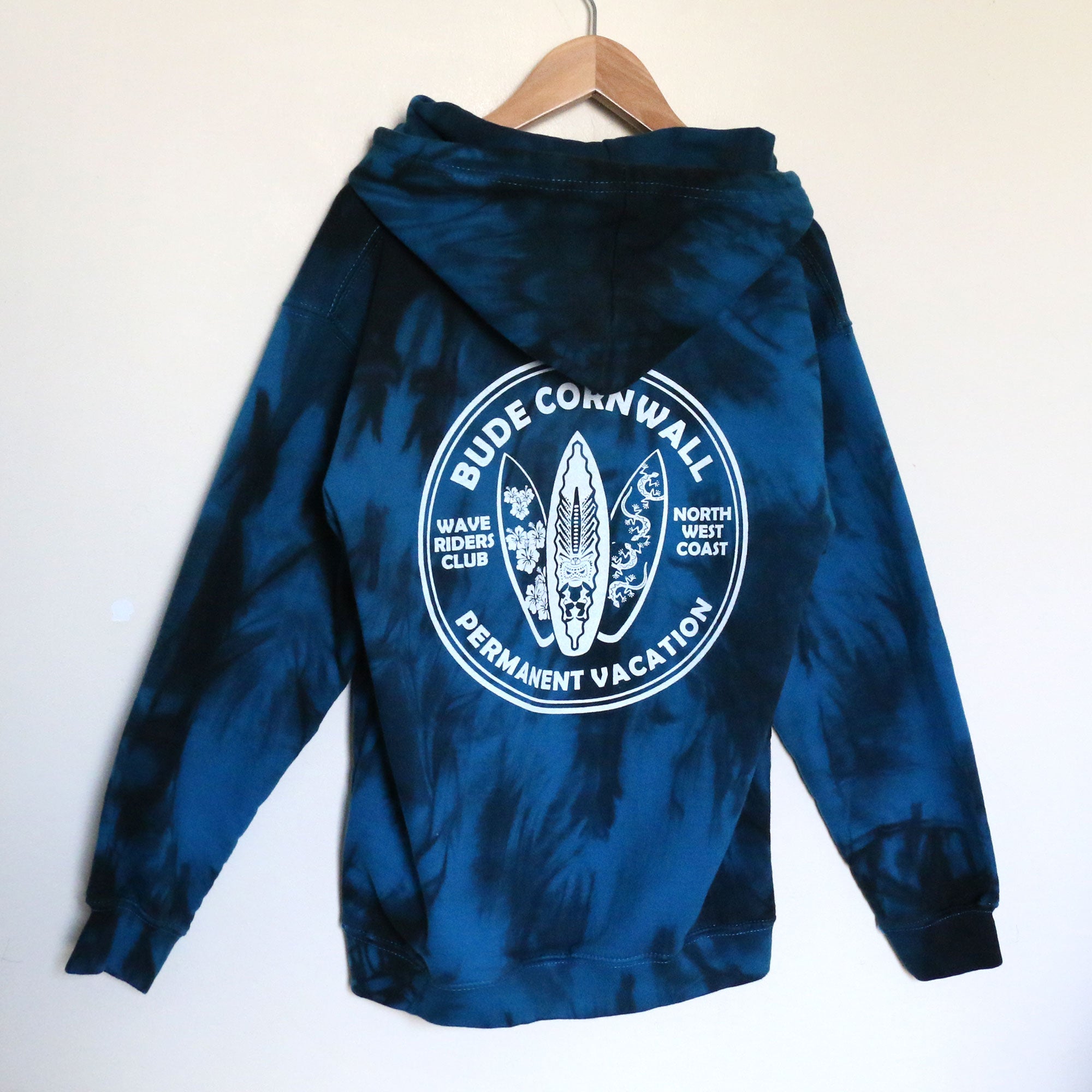 Barrel Rock Kids &#39;Wave Riders&#39; Scrunch Overdyed Pop-Over Hoody