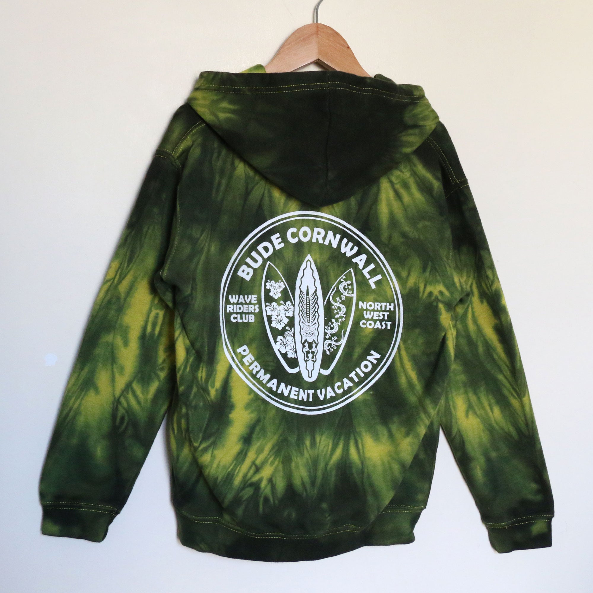 Barrel Rock Kids &#39;Wave Riders&#39; Scrunch Overdyed Pop-Over Hoody