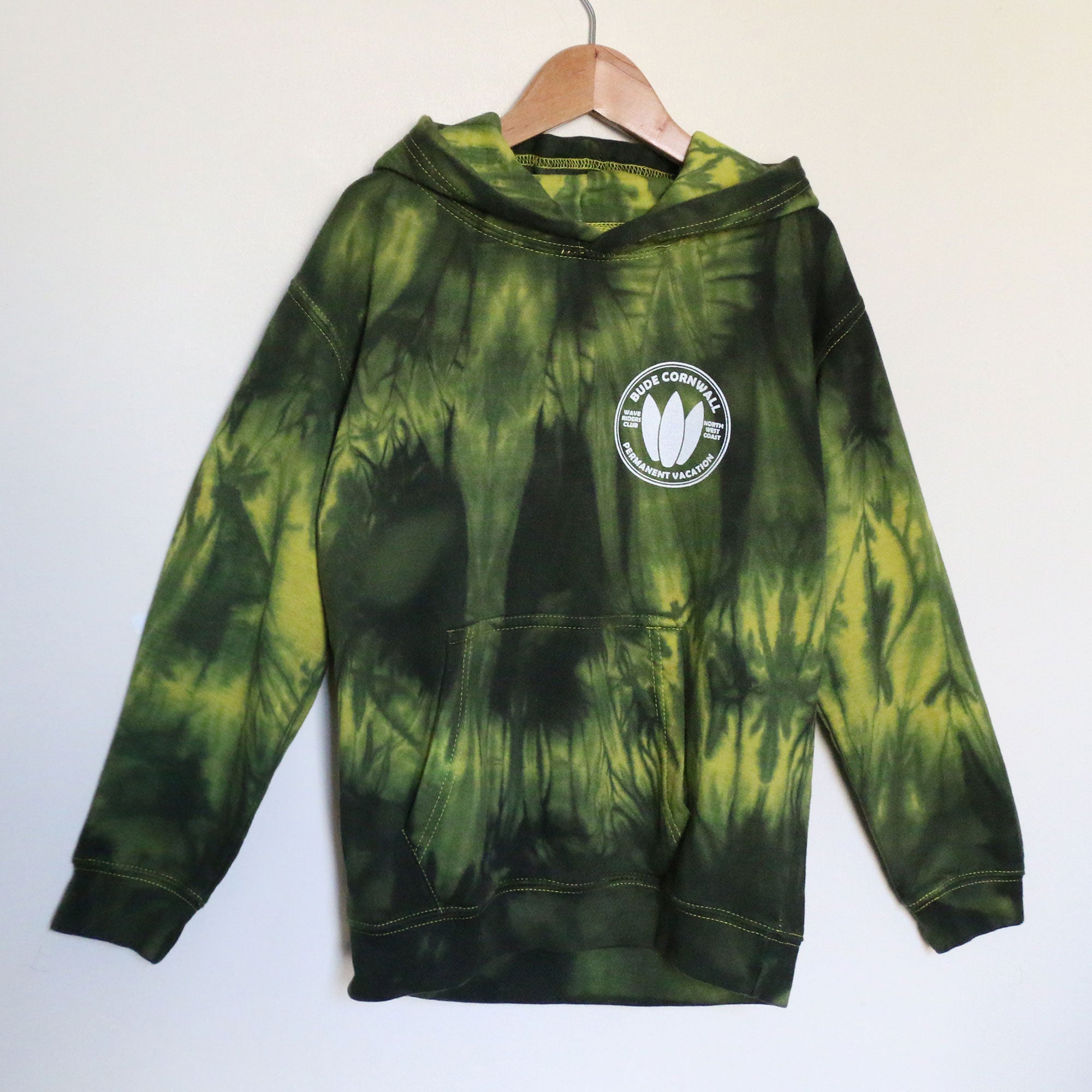 Barrel Rock Kids &#39;Wave Riders&#39; Scrunch Overdyed Pop-Over Hoody