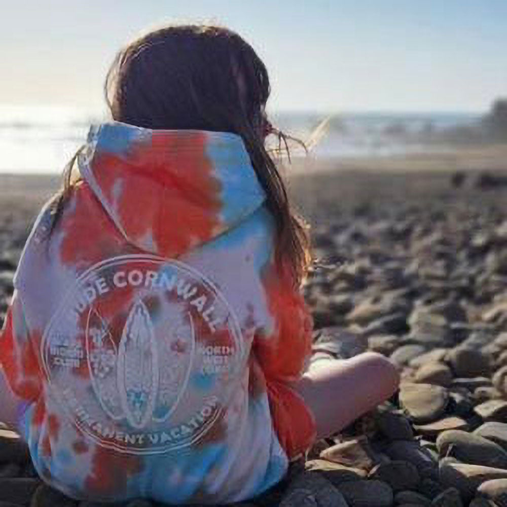 Barrel Rock Kids &#39;Wave Riders&#39; Tie-Dye Pop-Over Hoody