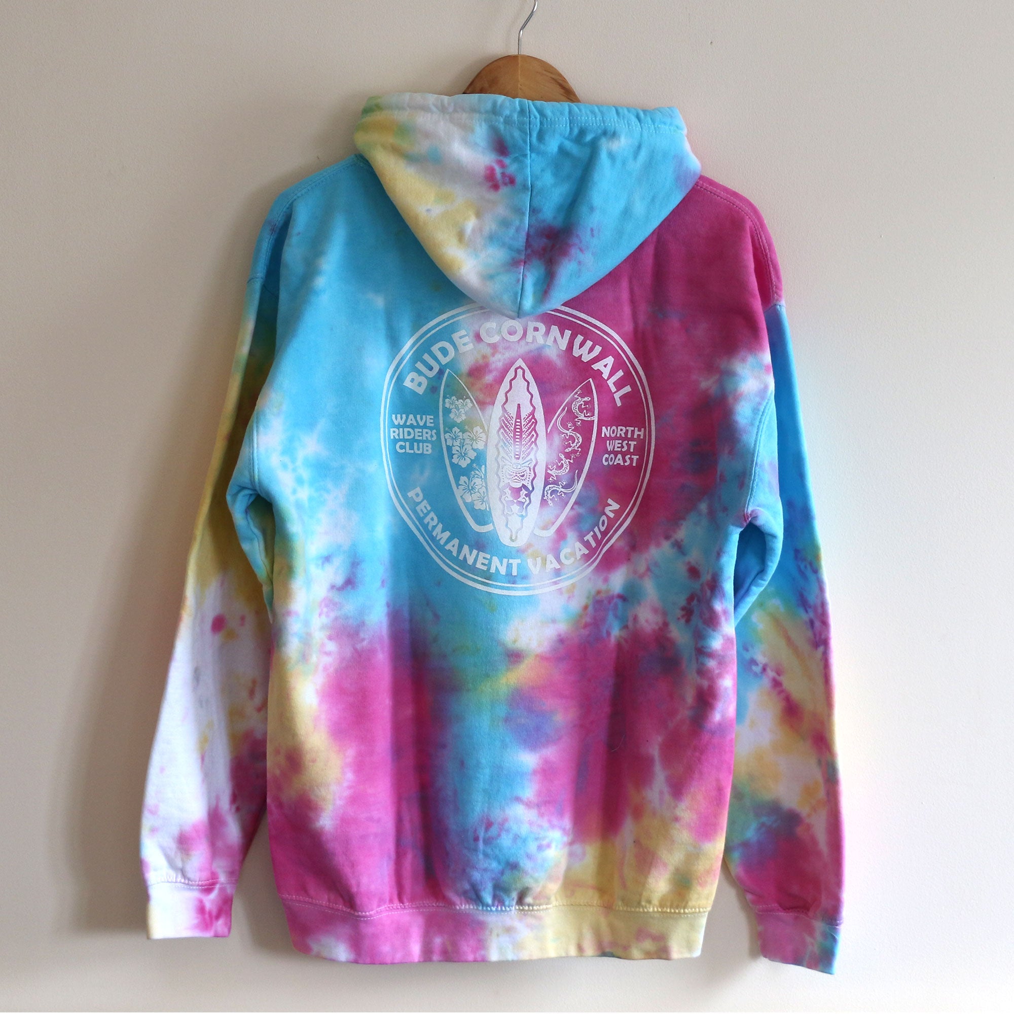 Barrel Rock &#39;Wave Riders&#39; Tie-Dye Pop-Over Hoody