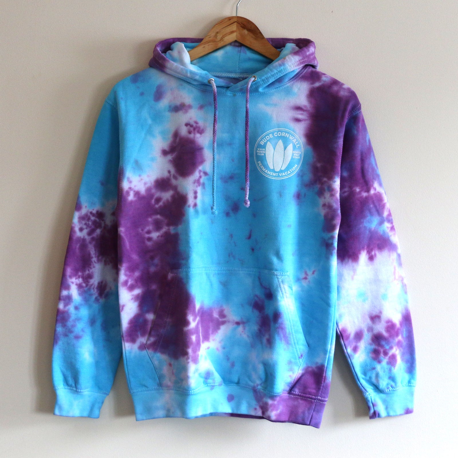 Barrel Rock 'Wave Riders' Tie-Dye Pop-Over Hoody