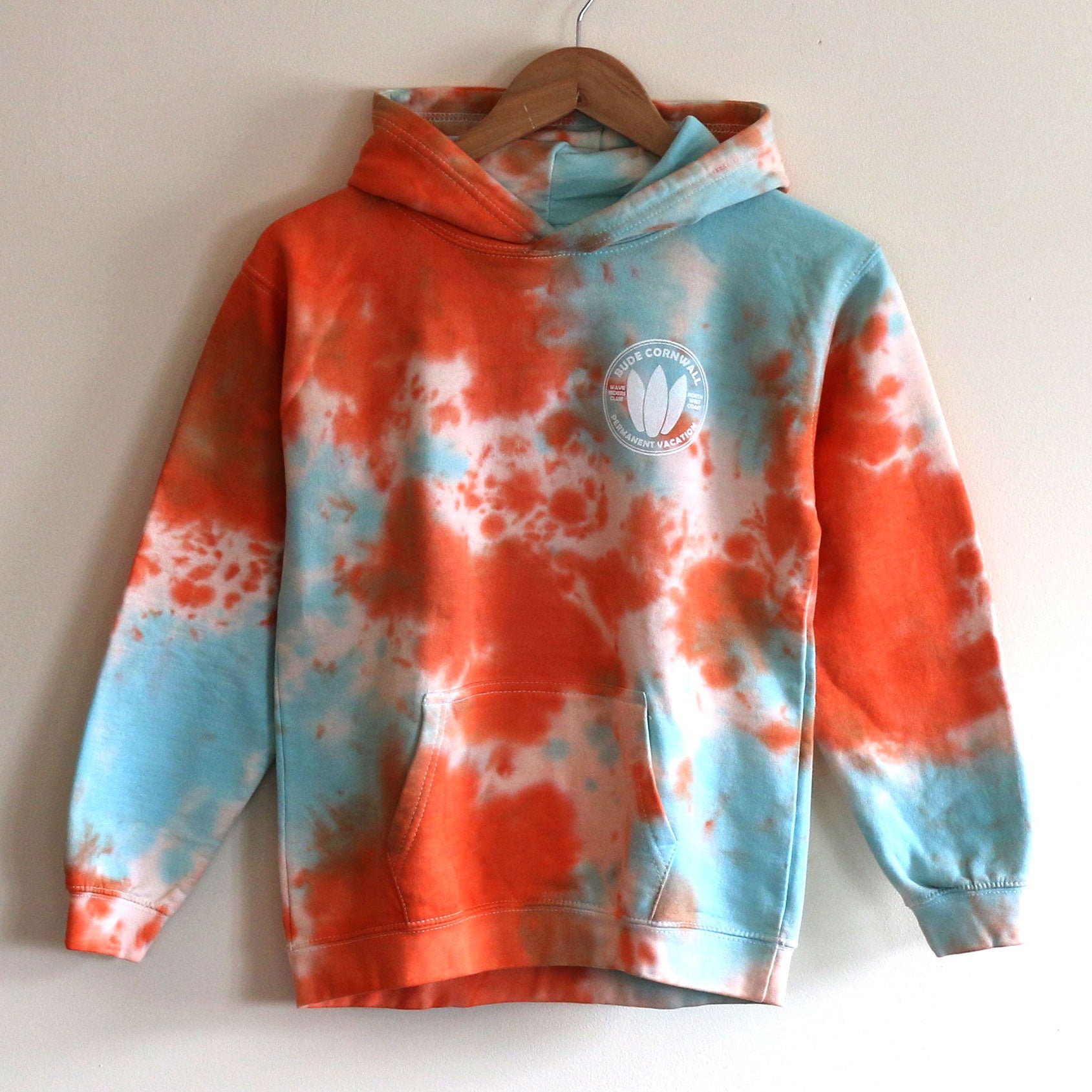 Barrel Rock &#39;Wave Riders&#39; Tie-Dye Pop-Over Hoody