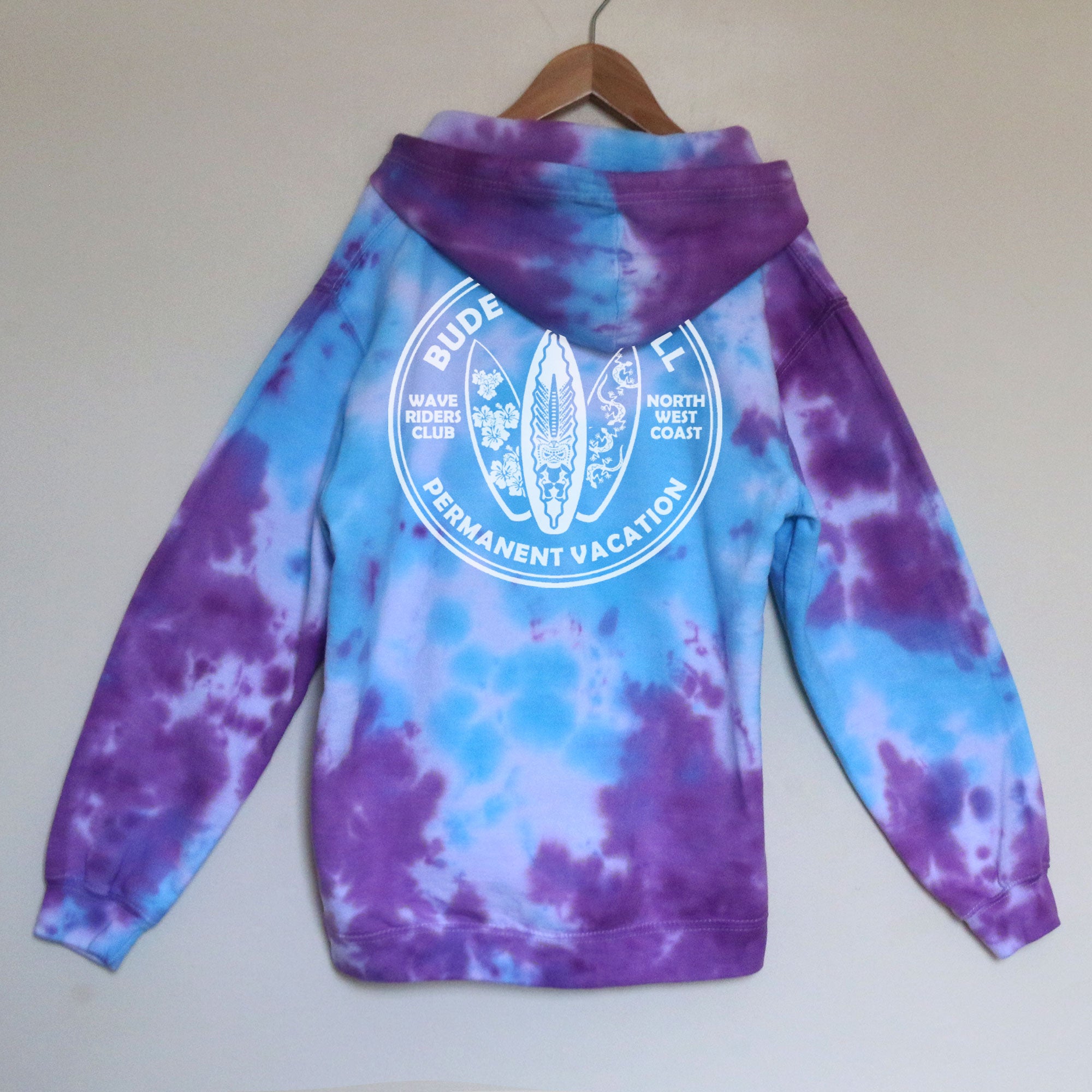Barrel Rock Kids &#39;Wave Riders&#39; Tie-Dye Pop-Over Hoody