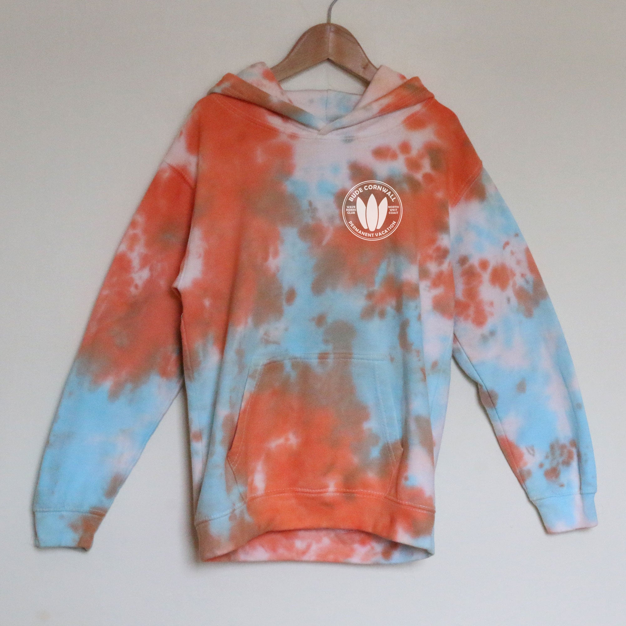 Barrel Rock Kids &#39;Wave Riders&#39; Tie-Dye Pop-Over Hoody