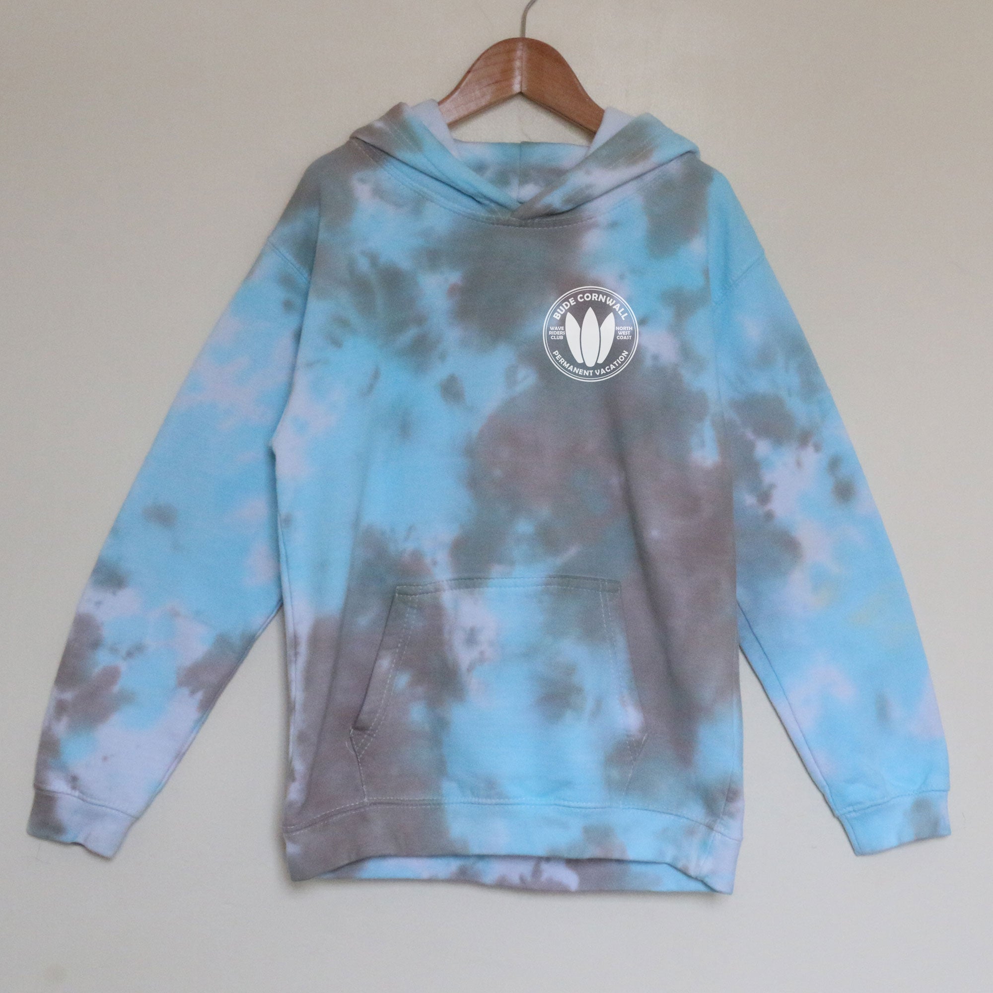 Barrel Rock Kids &#39;Wave Riders&#39; Tie-Dye Pop-Over Hoody