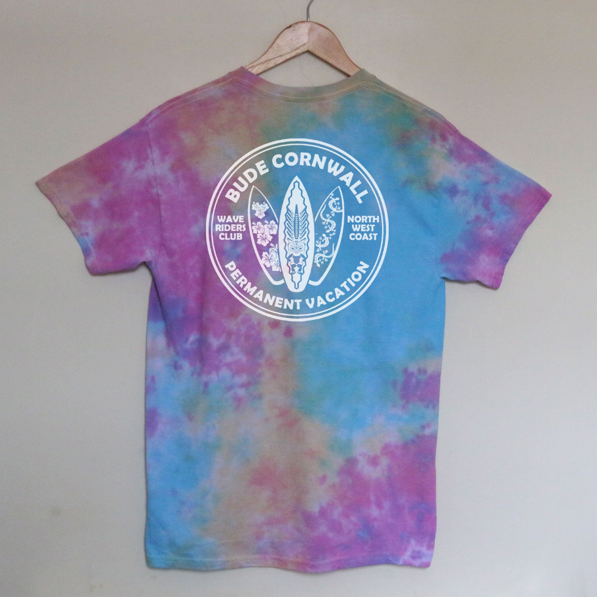 Barrel Rock &#39;Wave Riders&#39; Kids Tie-Dye Short-Sleeve Tee