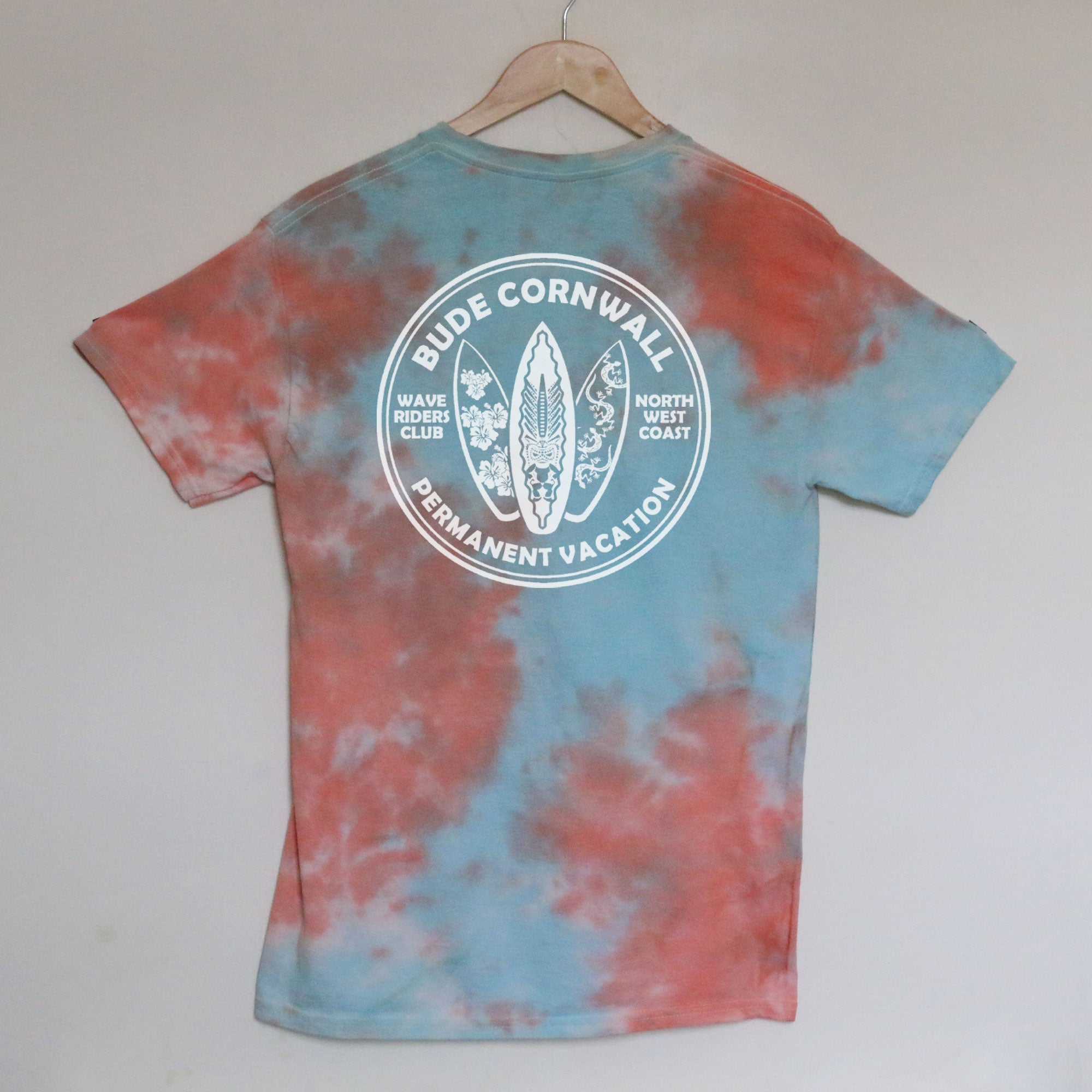 Barrel Rock &#39;Wave Riders&#39; Kids Tie-Dye Short-Sleeve Tee