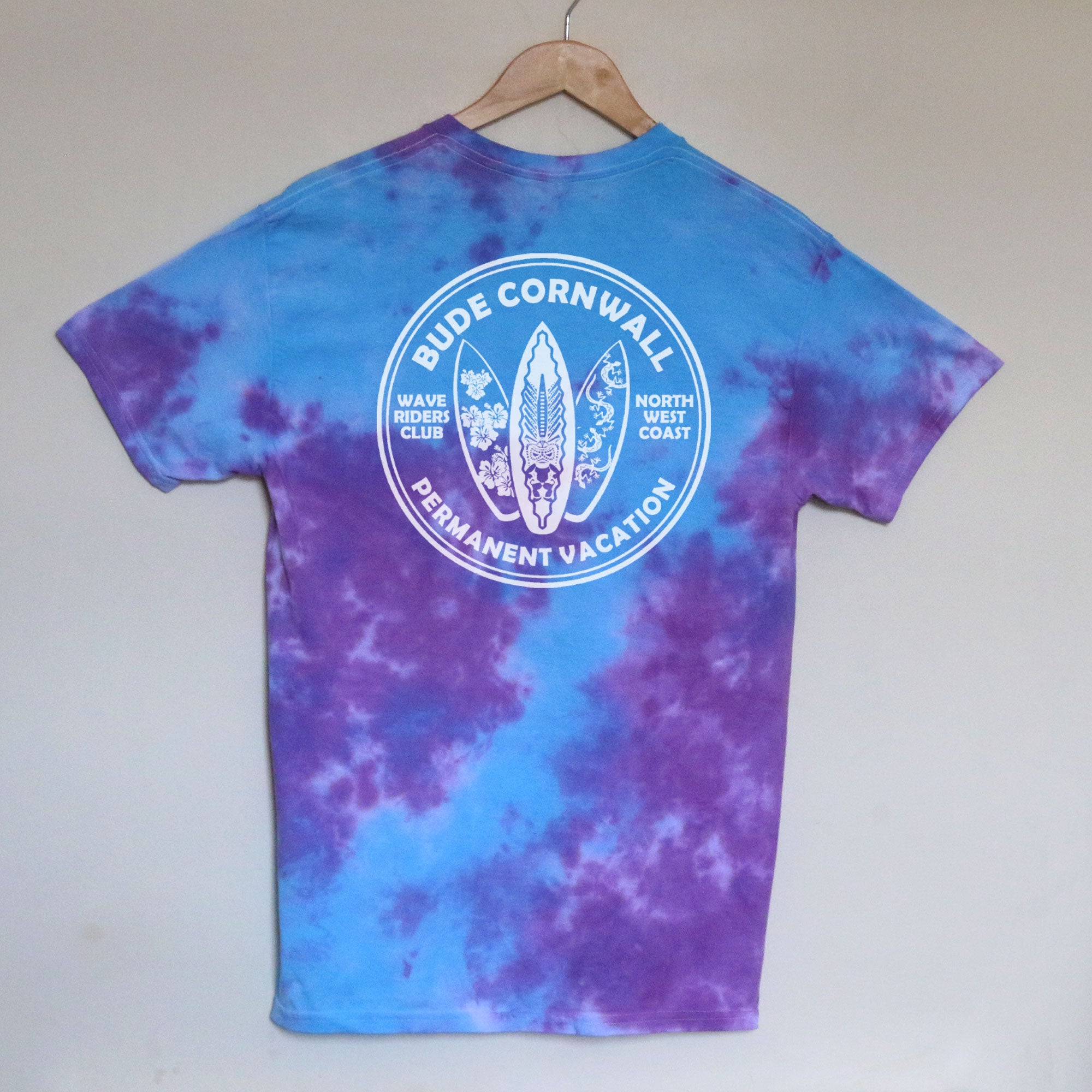 Barrel Rock &#39;Wave Riders&#39; Kids Tie-Dye Short-Sleeve Tee