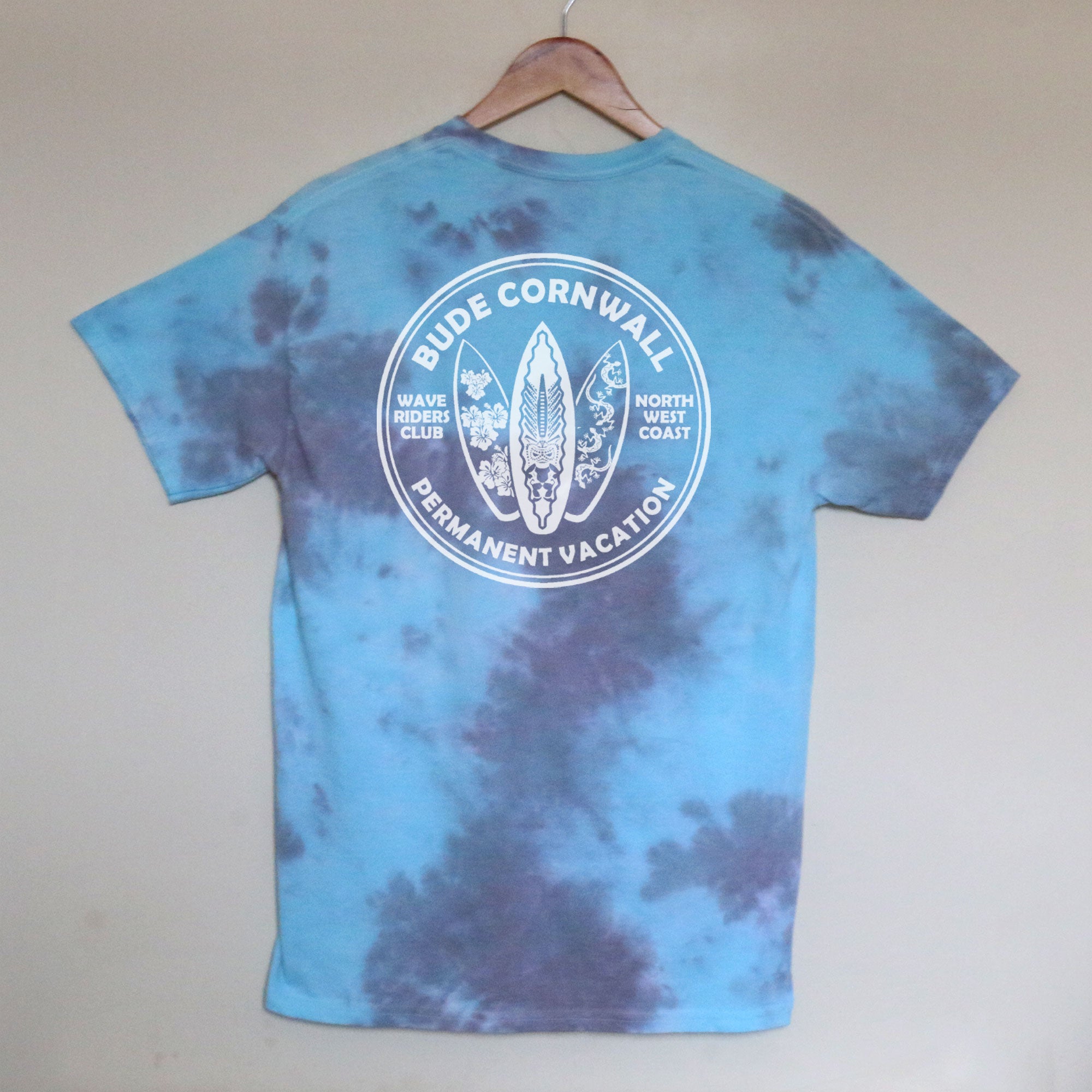 Barrel Rock &#39;Wave Riders&#39; Kids Tie-Dye Short-Sleeve Tee