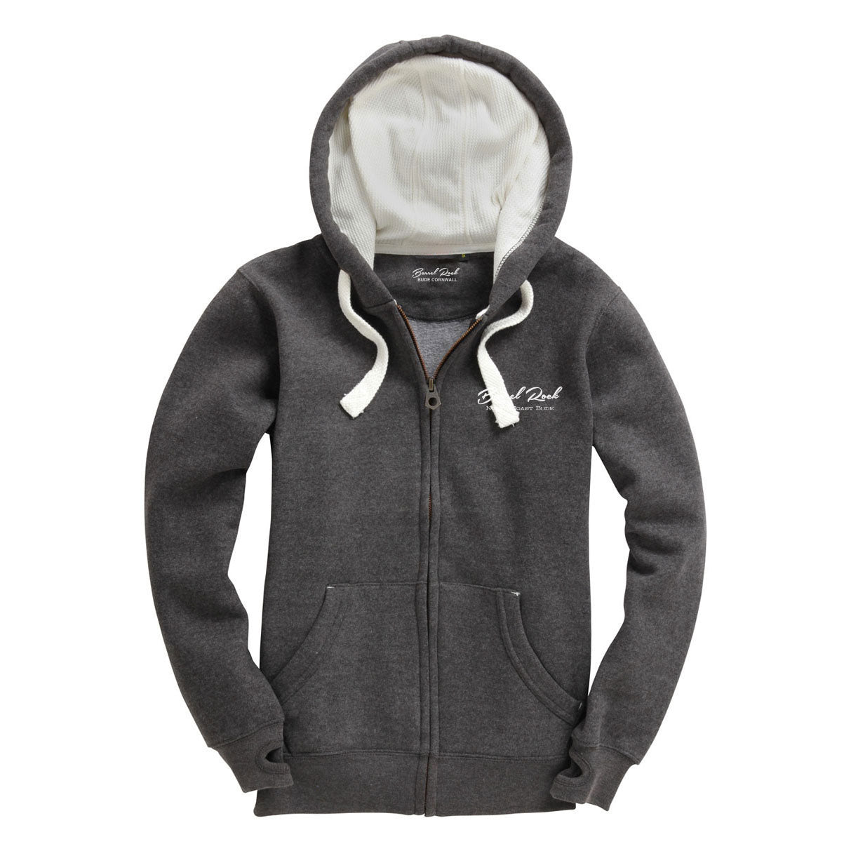 Barrel Rock &#39;Script&#39; Zip-Up Hoody