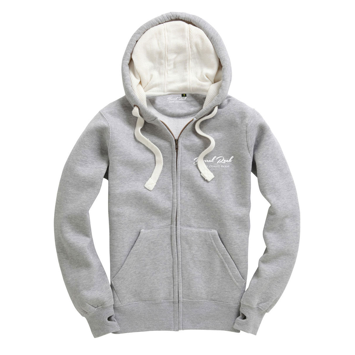 Barrel Rock 'Script' Zip-Up Hoody