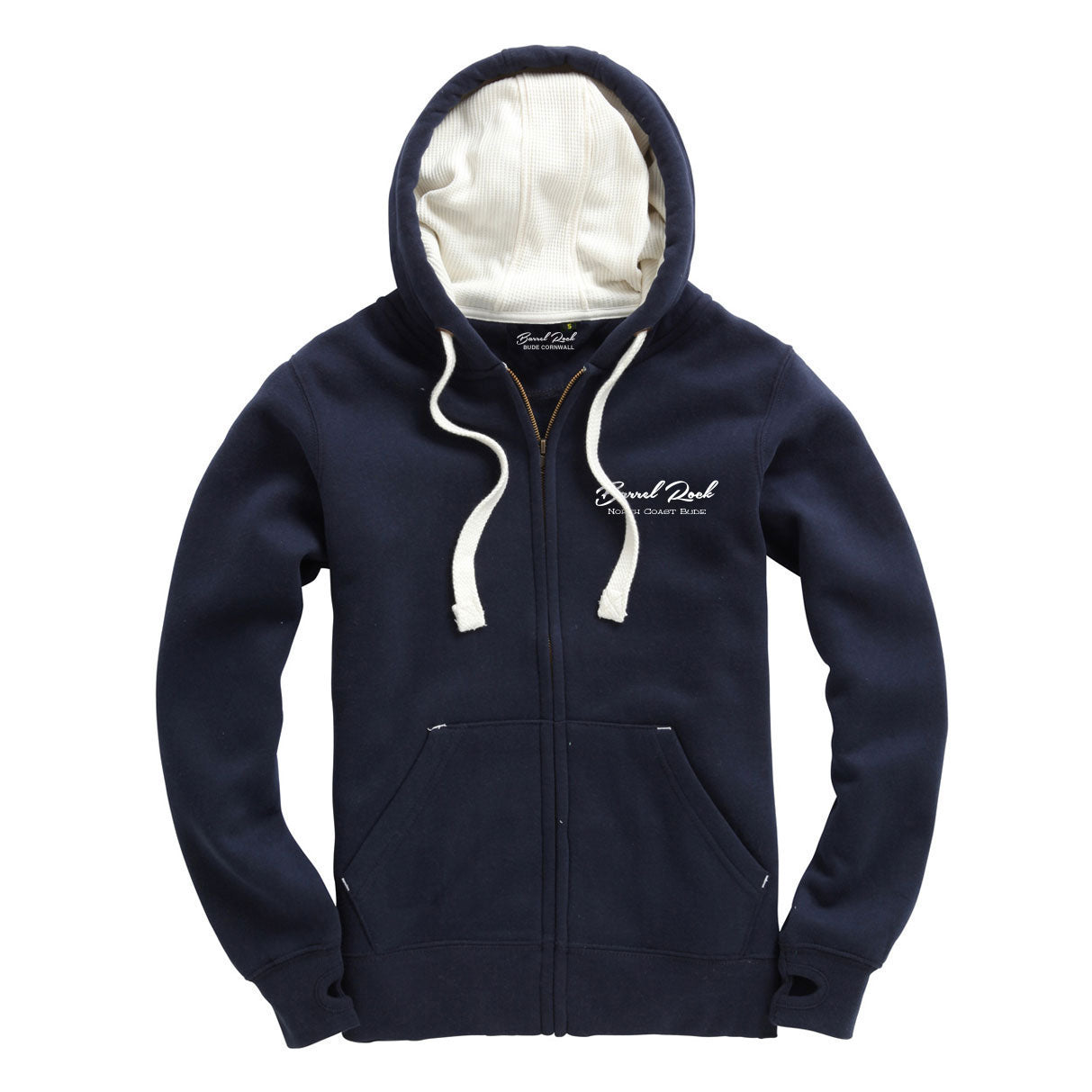 Barrel Rock &#39;Script&#39; Zip-Up Hoody