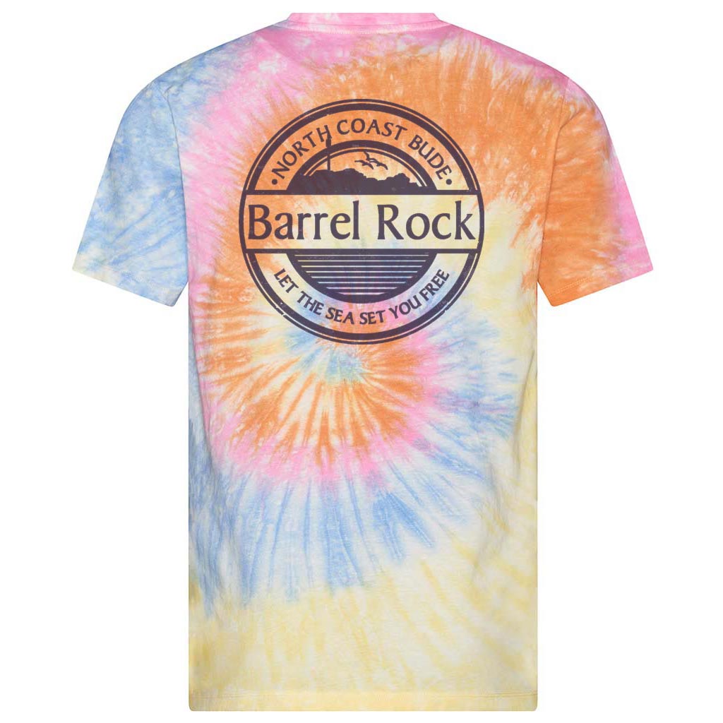 Barrel Rock 'Let The Sea Set You Free' Tie-Dye Tee