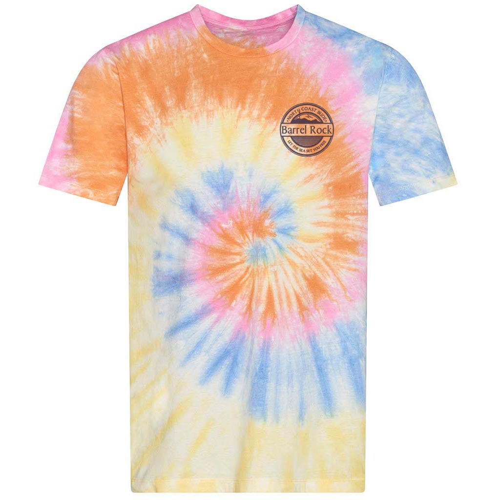 Barrel Rock 'Let The Sea Set You Free' Tie-Dye Tee