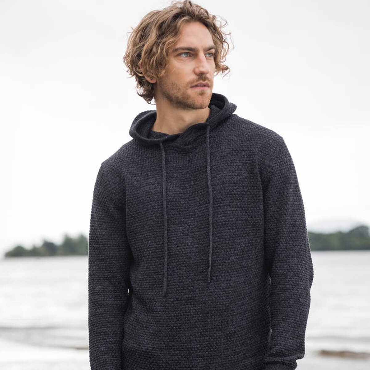 Organic Knitted Hoody