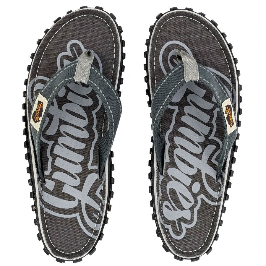 Gumbies Islander Flip-Flops - Cool Grey