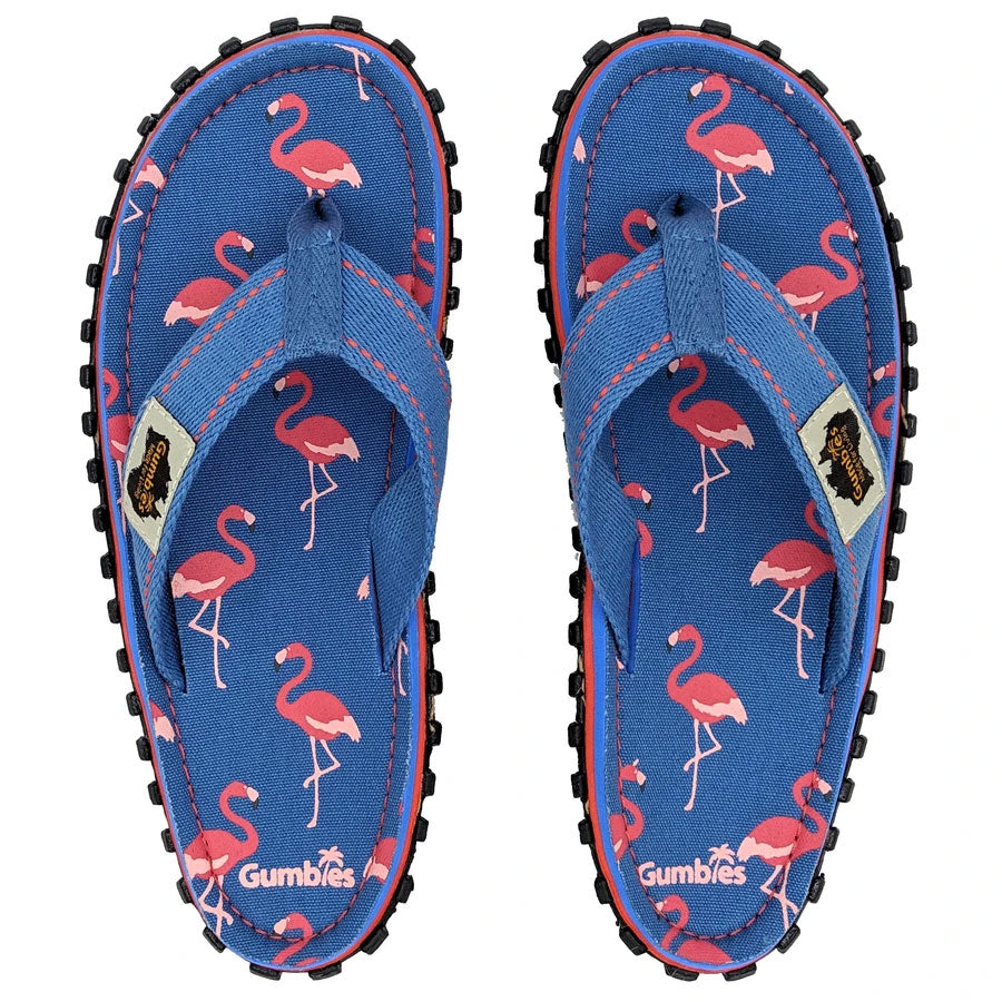 Gumbies Islander Flip-Flops - Flamingo