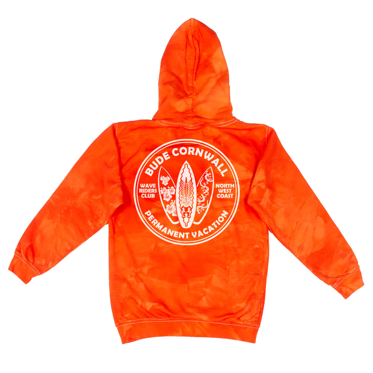 Barrel Rock Kids 'Wave Riders' Scrunch-Dye Pop-Over Hoody