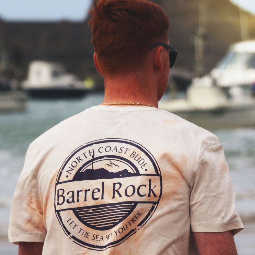 Barrel Rock &#39;Let The Sea Set You Free&#39; Tie-Dye Tee