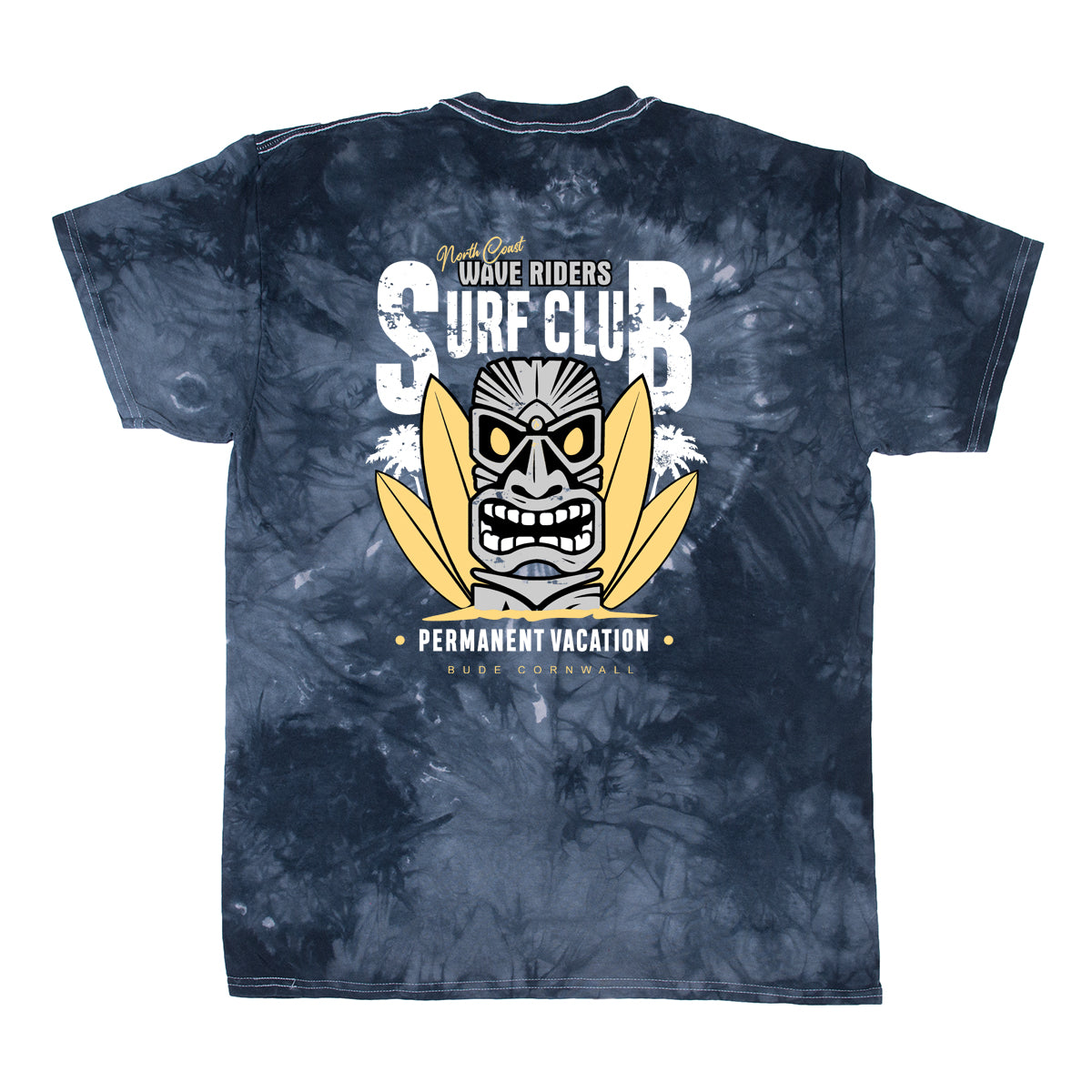 Barrel Rock 'Wave Riders Mask' Scrunch-Dye Tee