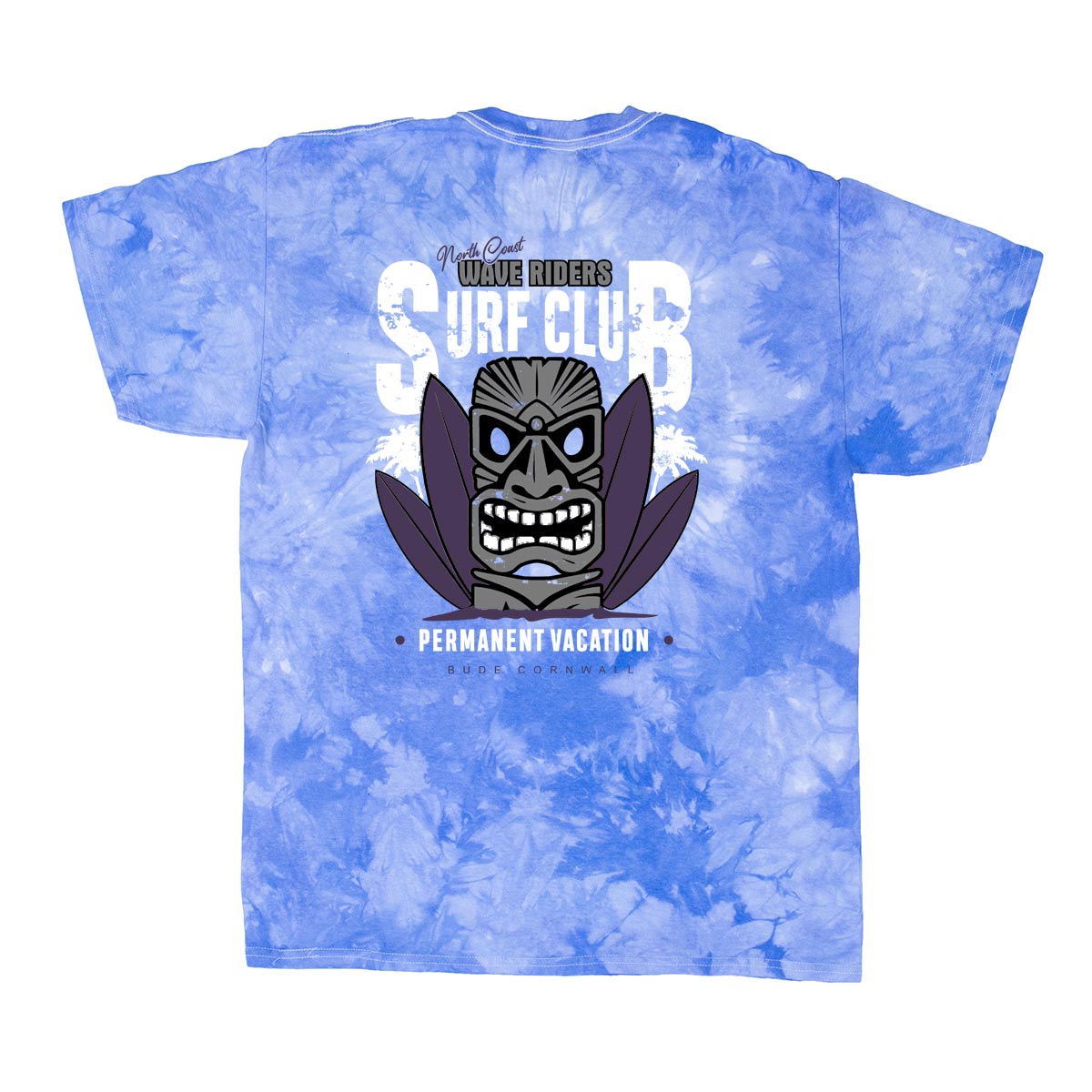 Barrel Rock &#39;Wave Riders Mask&#39; Scrunch-Dye Tee