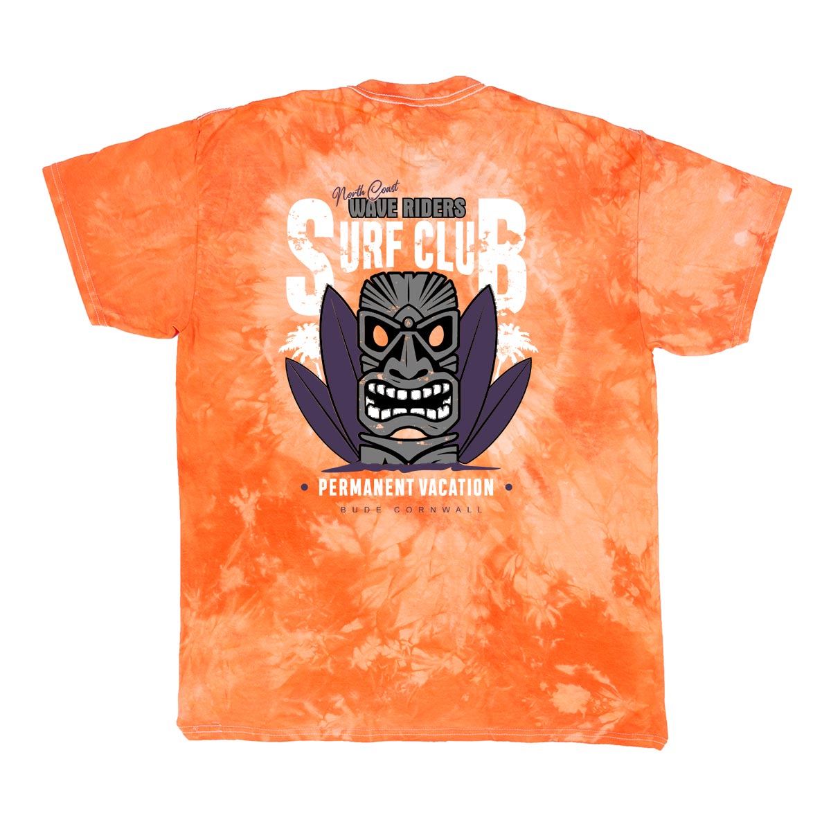 Barrel Rock &#39;Wave Riders Mask&#39; Scrunch-Dye Tee