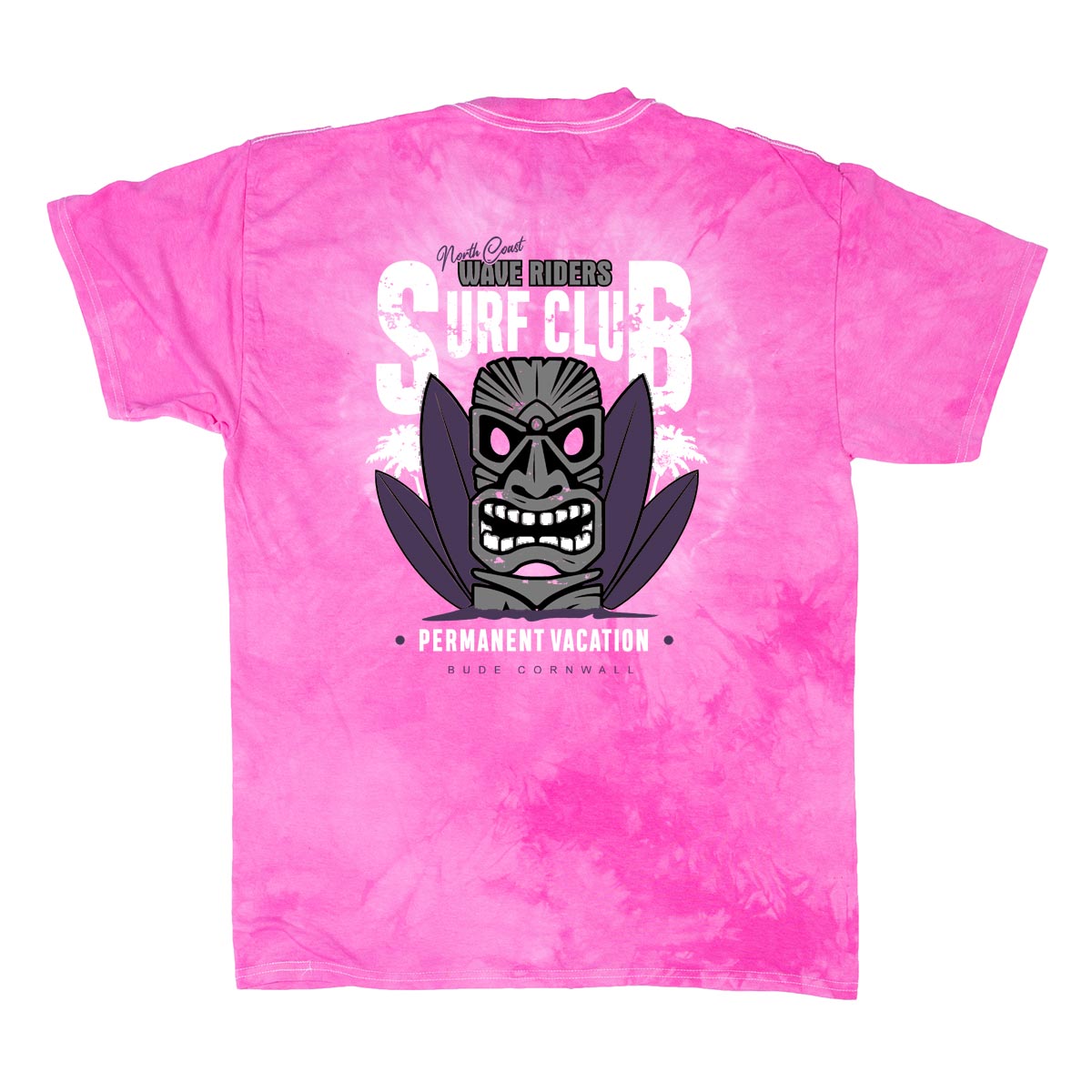 Barrel Rock &#39;Wave Riders Mask&#39; Scrunch-Dye Tee