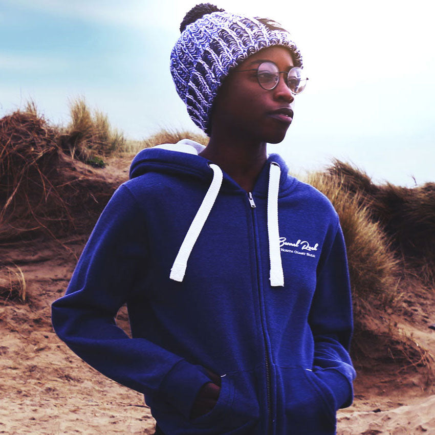 Barrel Rock &#39;Script&#39; Zip-Up Hoody